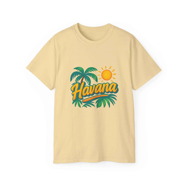 Sunset Escape: Havana Tropical Vibe Tee  Unisex Summer Shirt