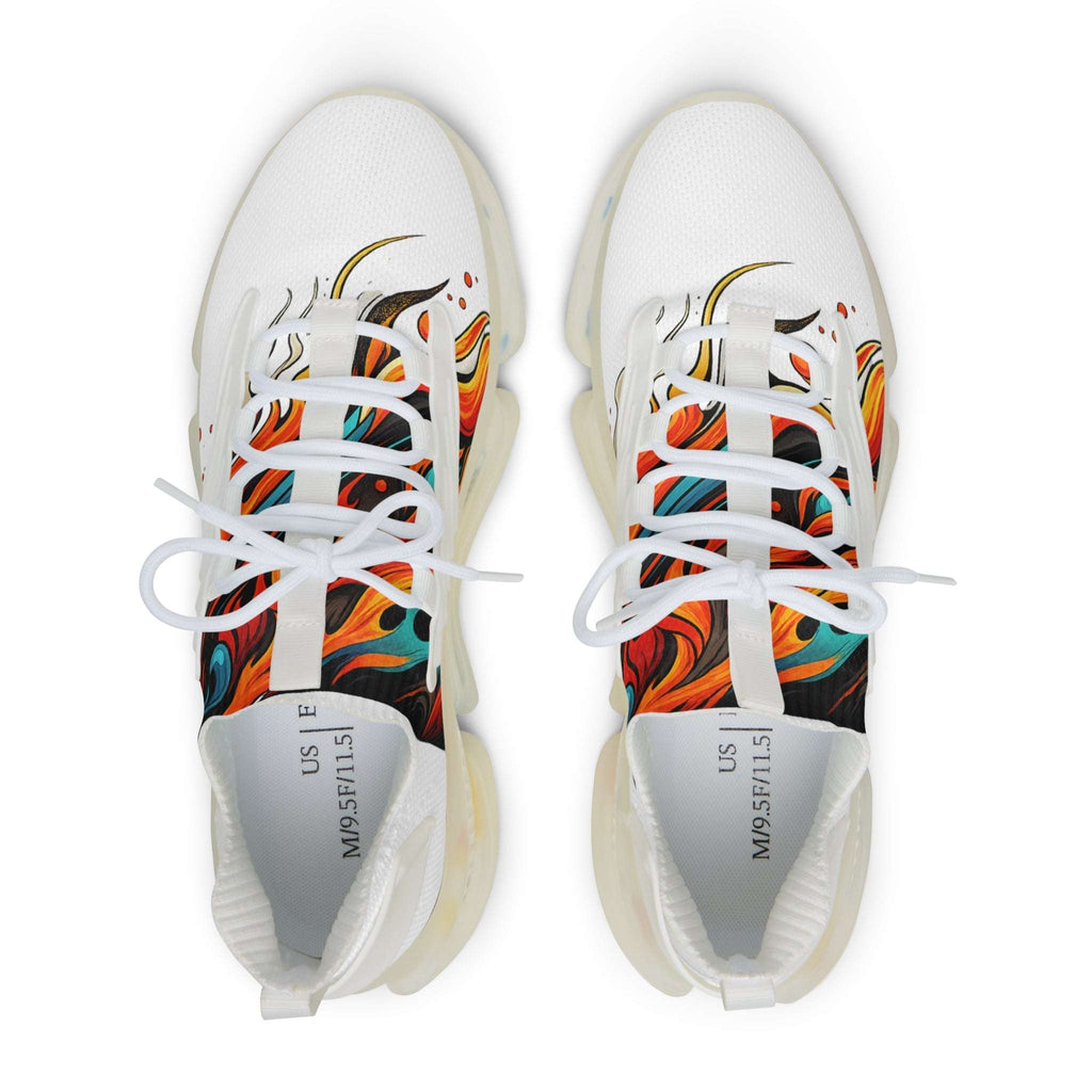 Men's Mesh Sneakers - Vibrant, Lightweight  Breathable www.PrintOne1.com
