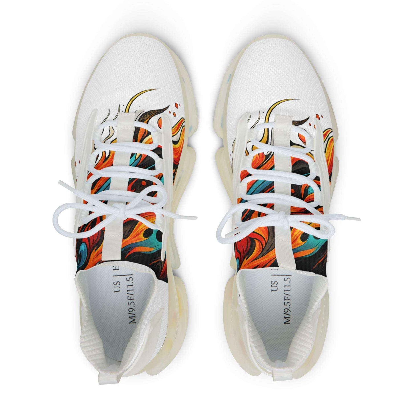 Men's Mesh Sneakers - Vibrant, Lightweight  Breathable