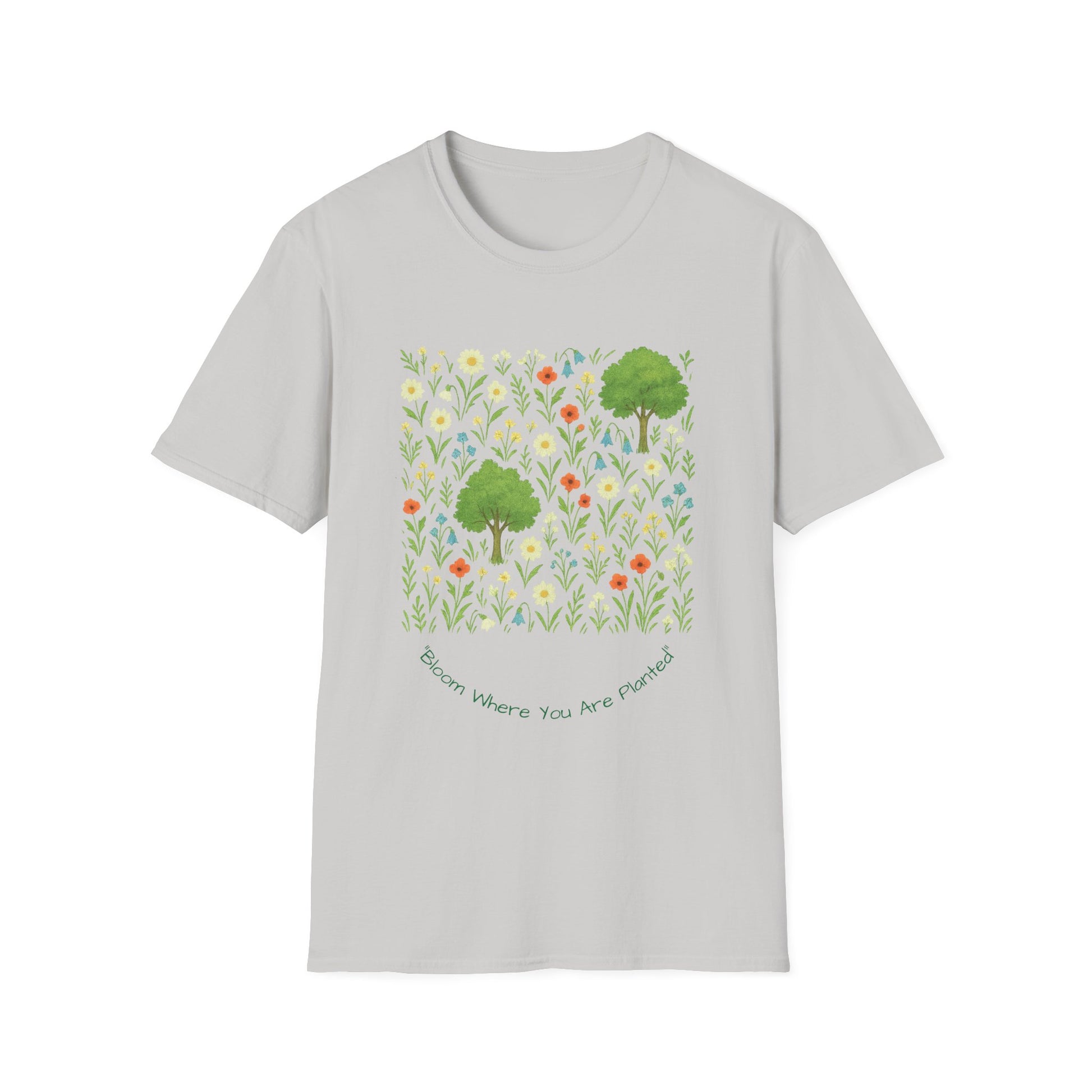 Subtle flower-print shirt ideal for gifting

