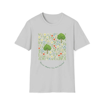Floral Unisex T-Shirt – Soft, Stylish  Nature-Inspired