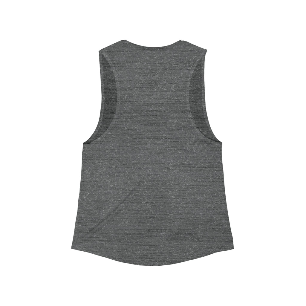 Flowy boho scoop neck tank perfect for beach walks or lounging at home.

