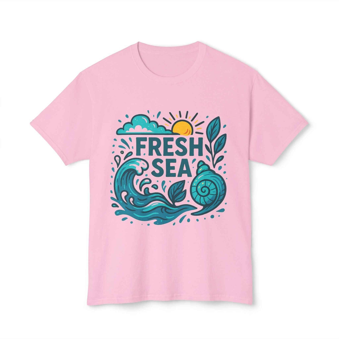 Fresh Sea Unisex T-shirt – Ocean Vibes for Beach Lovers