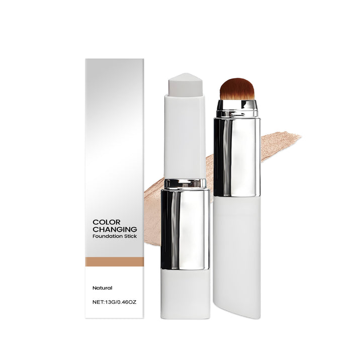 Foundation stick finish – natural look in daylight