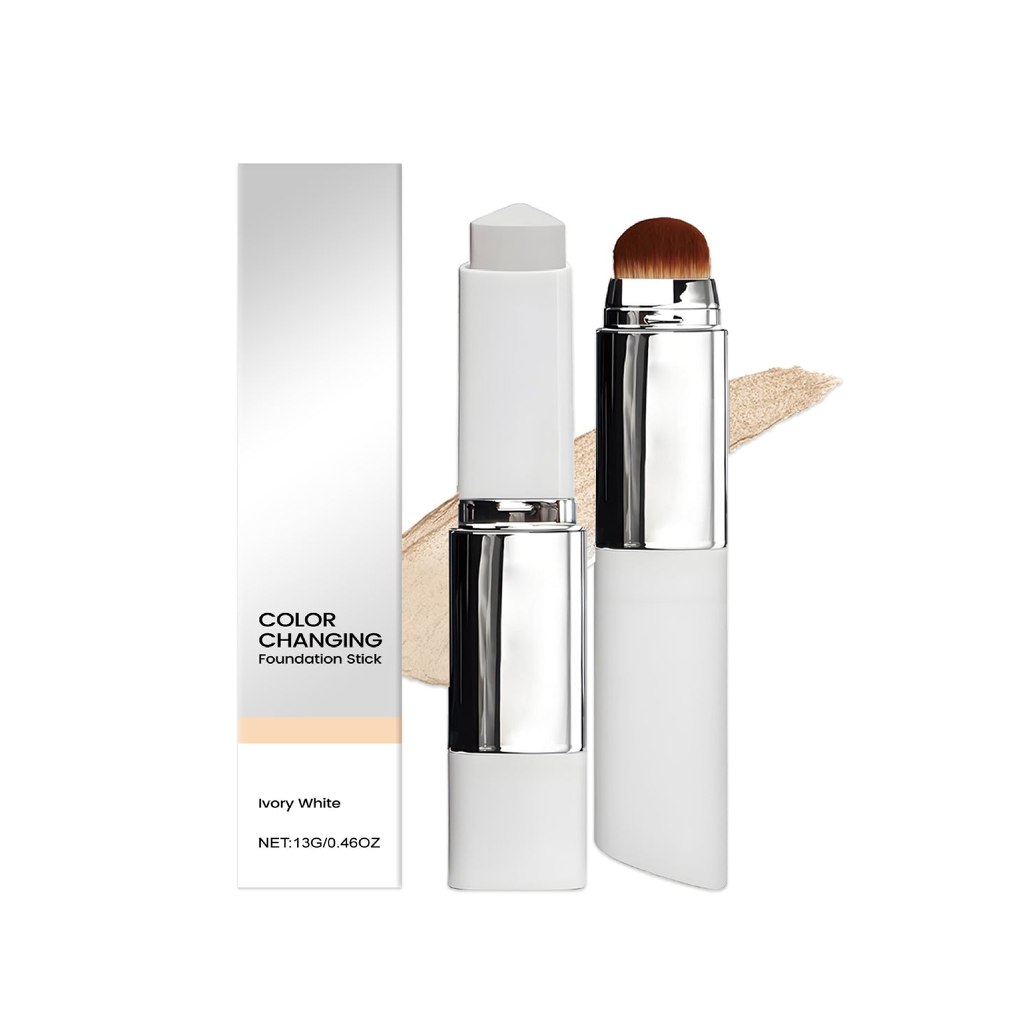 Foundation stick for travel – compact, leak-free design
