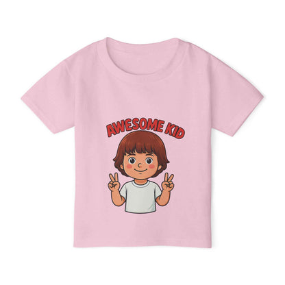 Awesome Kid Toddler T-shirt - Fun, Comfy  Play-Ready Tee