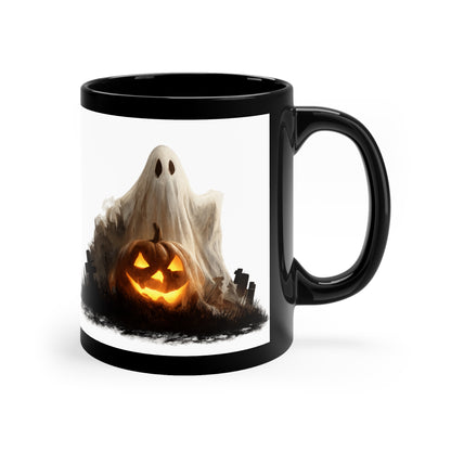 Ghost & Pumpkin Design – Unique Halloween Gift Idea

