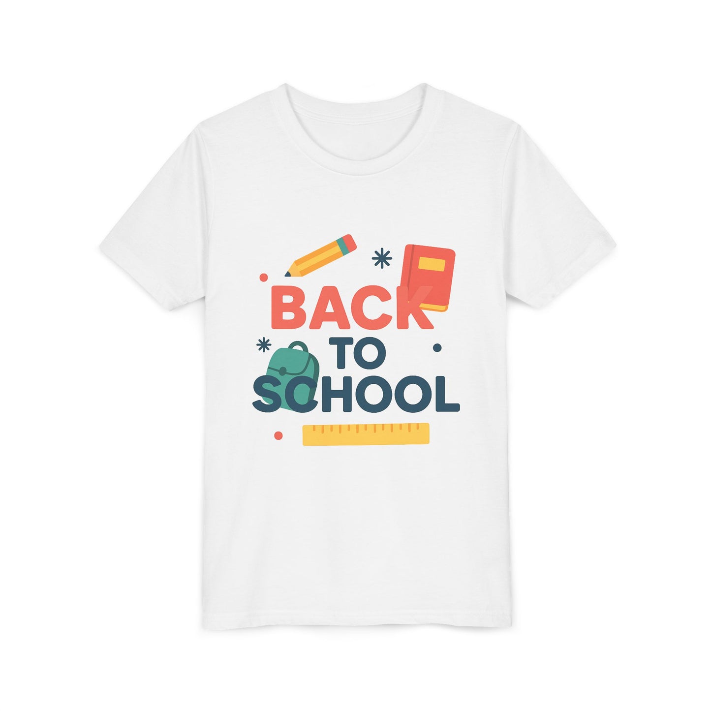 Gift-ready Back to School Youth Tee perfect for the first day

