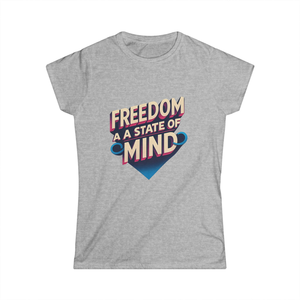 Gift-ready women’s empowerment tee with bold print

