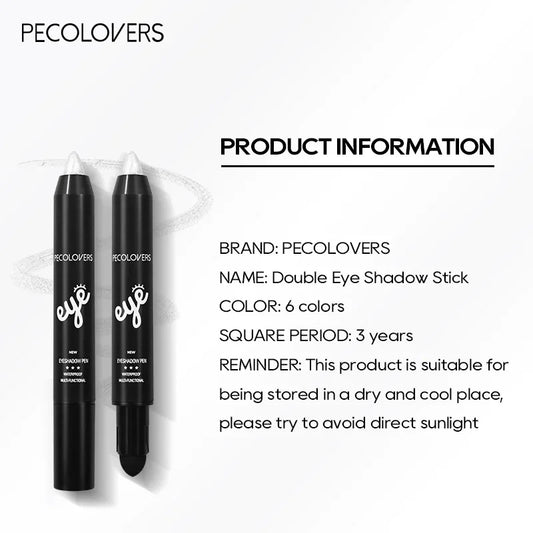 Glitter That Stays: 6 Shades of Waterproof Eyeshadow Stick – Smudge-Proof and Bold 