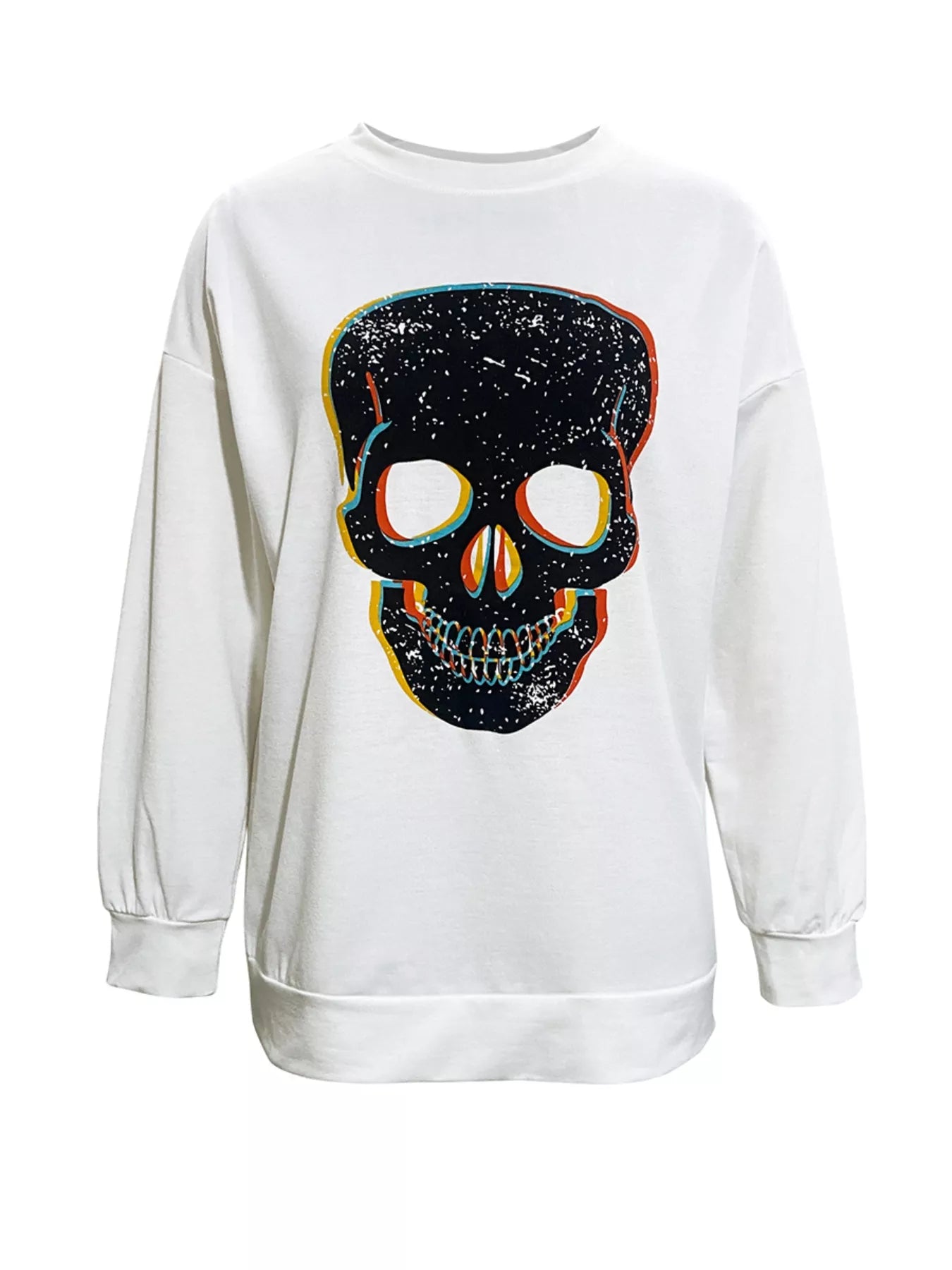 Graphic Crew Neck Drop-Shoulder T-Shirt – lifestyle look