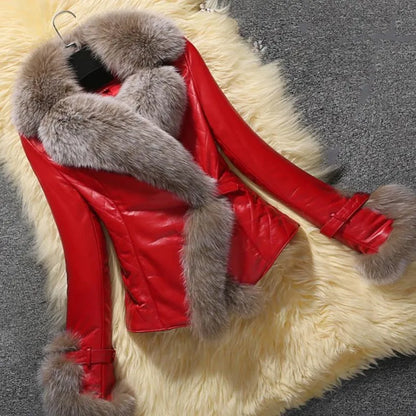 Winter Luxe Faux Fur Women's Jacket – Grab Now