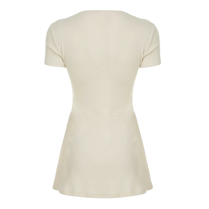 Casual V-Neck Mini Dress - Your New Summer Essential