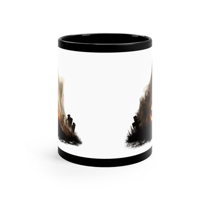 Halloween-Themed Coffee Cup for Cozy Autumn Nights

