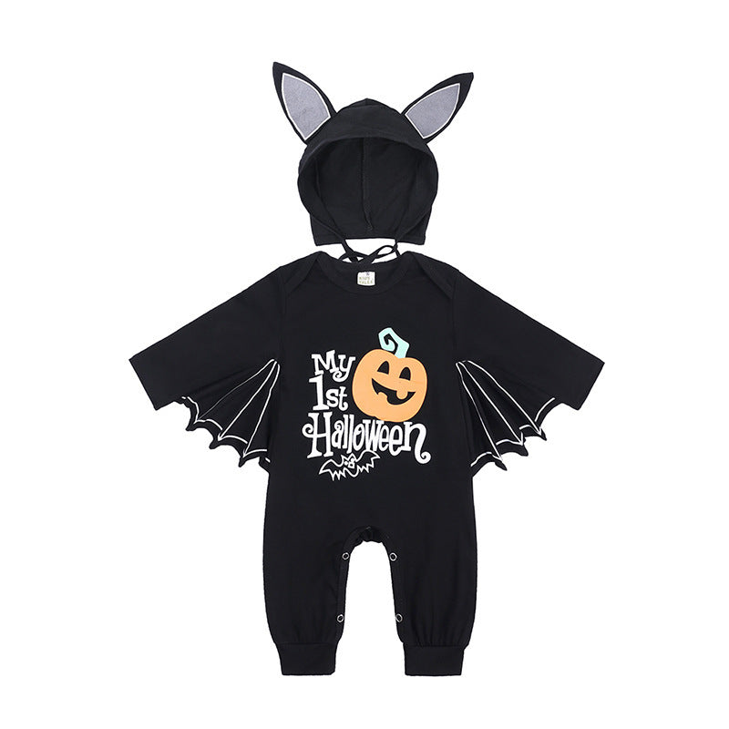 Halloween Bat Baby Romper – Gift-ready baby shower favorite