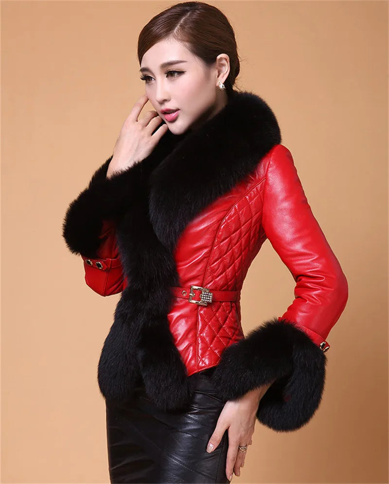 Winter Luxe Faux Fur Women's Jacket – Grab Now