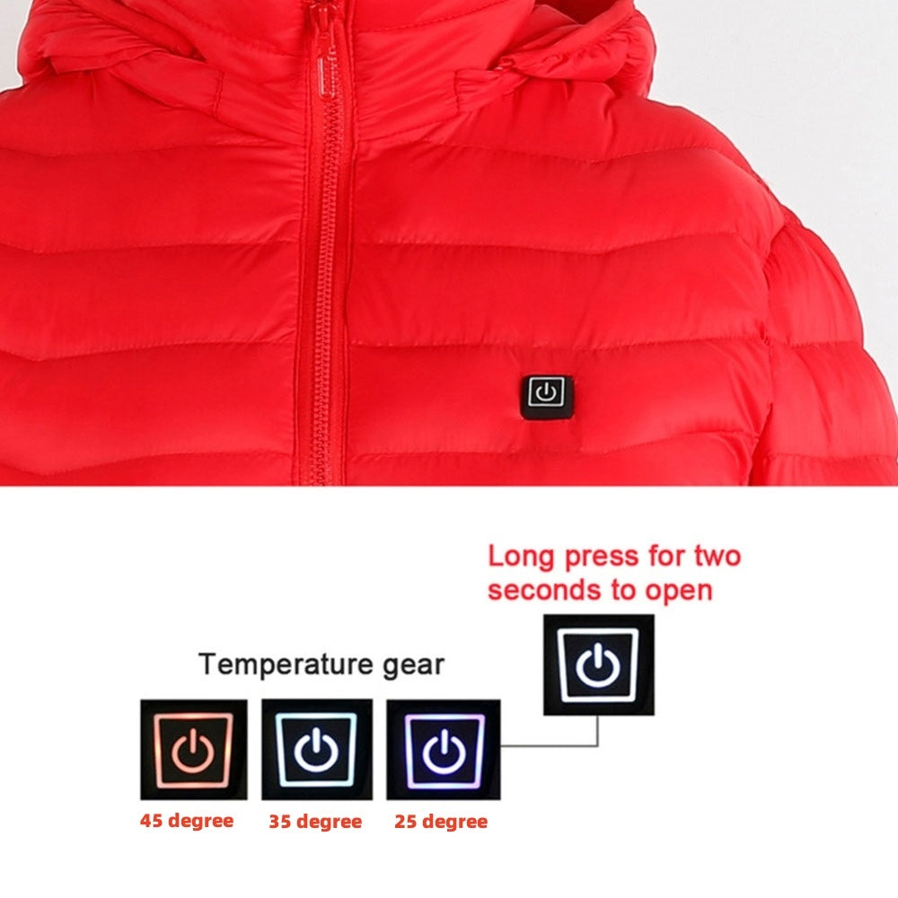 Heated jacket for outdoor sports – hiking, fishing, snow days