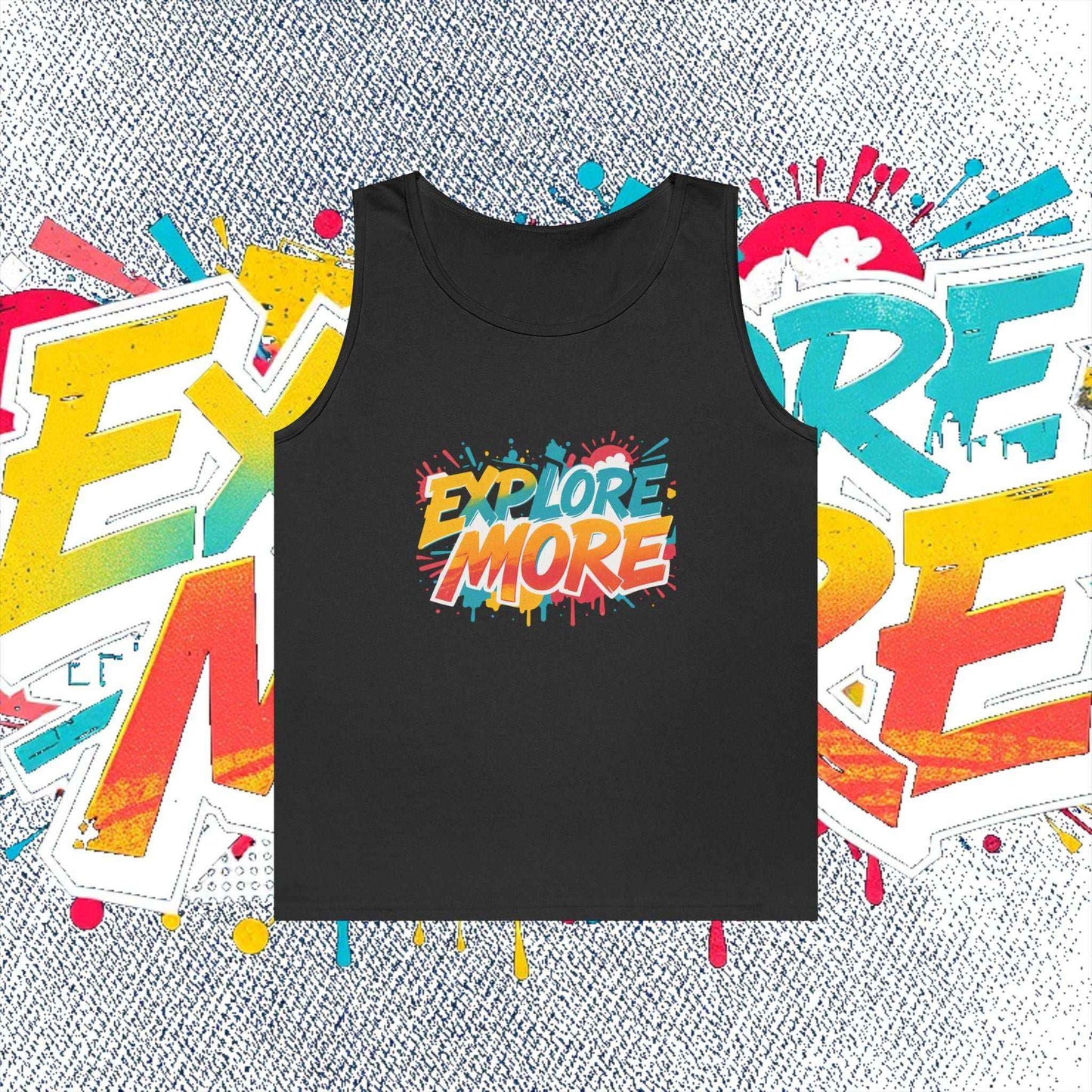 Explore More Tank Top – Unisex Summer Travel Shirt