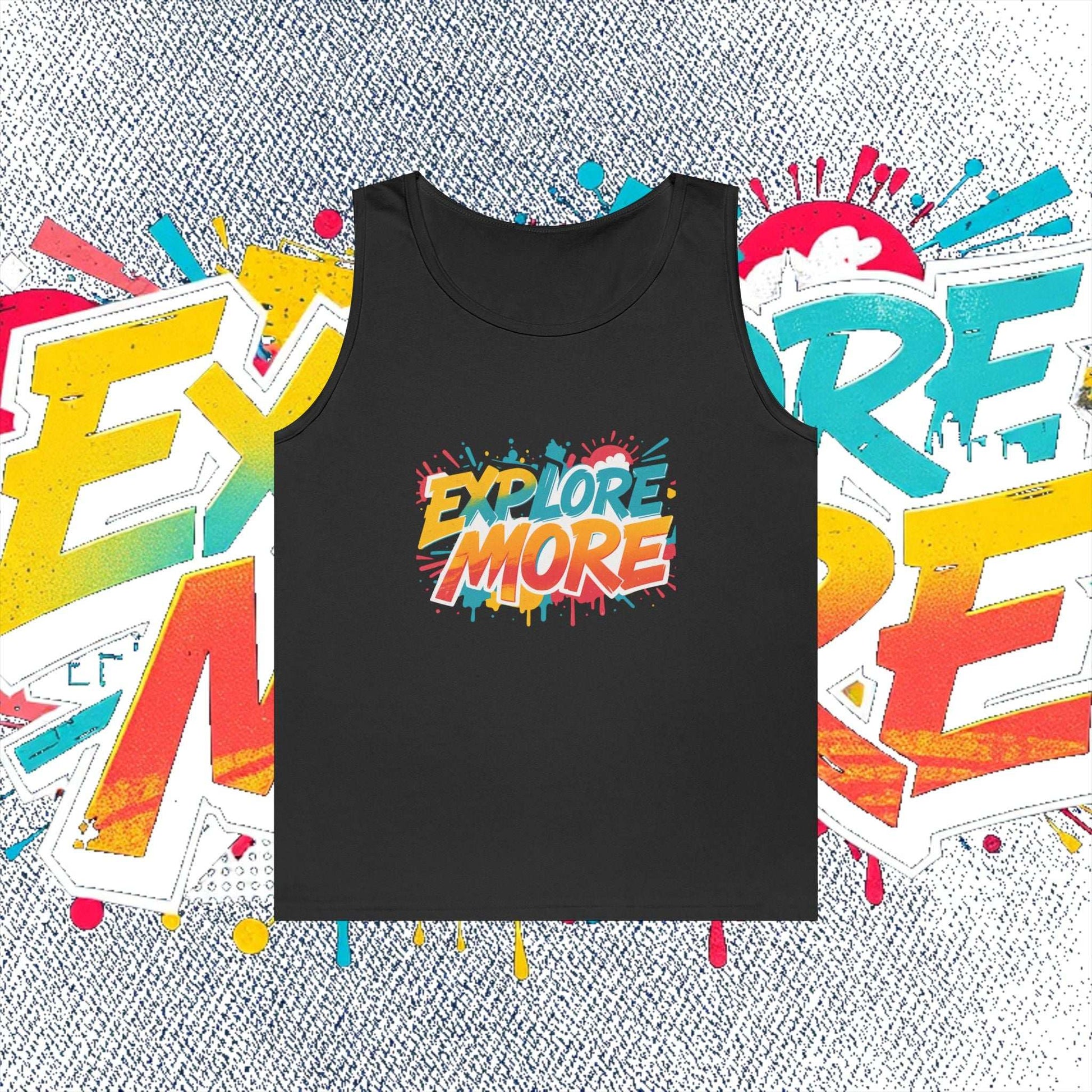 Explore More Tank Top – Unisex Summer Travel Shirt www.PrintOne1.com