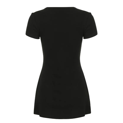 Casual V-Neck Mini Dress - Your New Summer Essential
