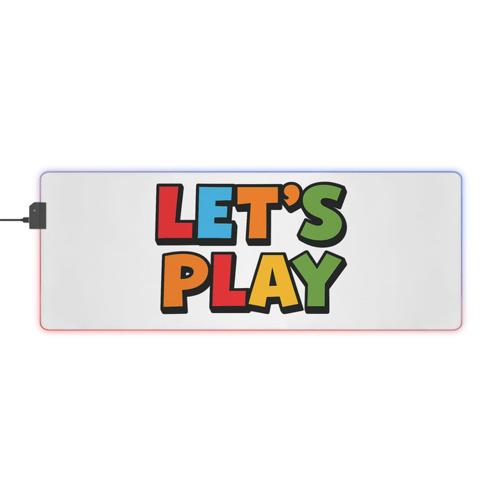 LED Gaming Mouse Pad – RGB Light Up Your Desk Setup
