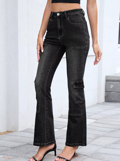 High-waisted bootcut jeans – everyday comfort for women