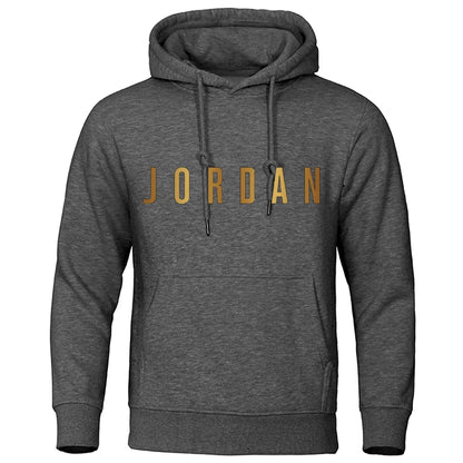 Hood detail – lined comfort Jordan style hoodie for autumn–winter