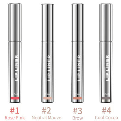 Hook Line Lip Stick flatlay – minimalist pack, 2.5 ml each