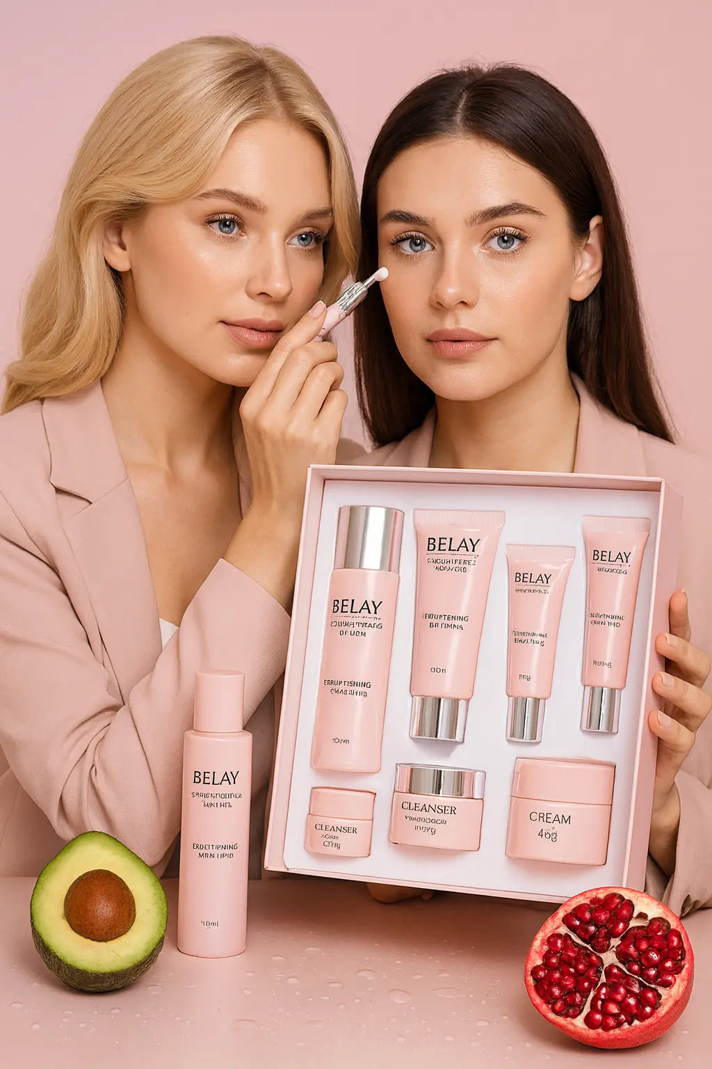 Hyaluronic Acid Skin Care Set – Hydrate, brighten, and lock in moisture