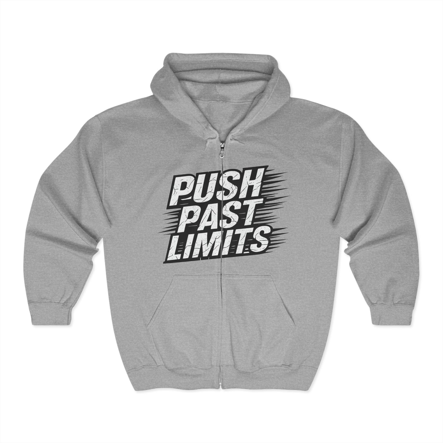 "Inspirational Hoodie: Push Limits in Style and Comfort"