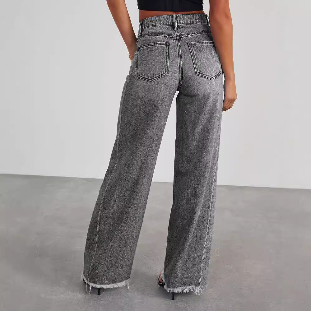Light Blue High Waist Jeans – Perfect for Everyday Wear


