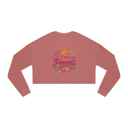 Elegant Women's Cropped Sweatshirt – Stylish  Comfy Fit