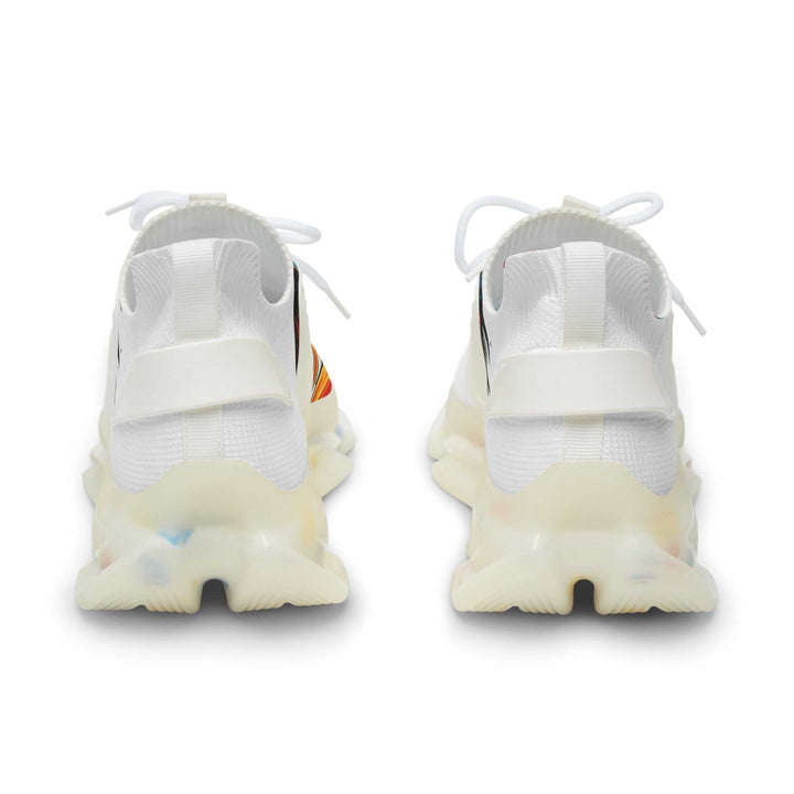 Rear view of white men&