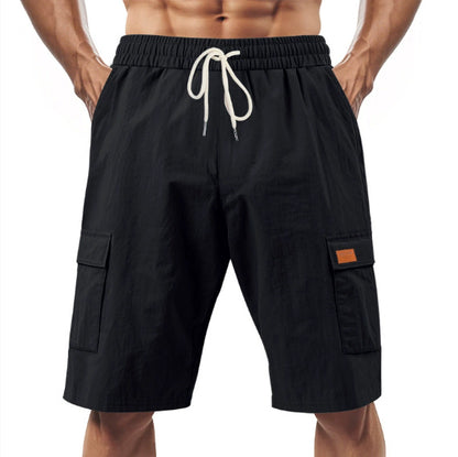 Lightweight Linen Shorts for Sports and Outdoor Leisure

