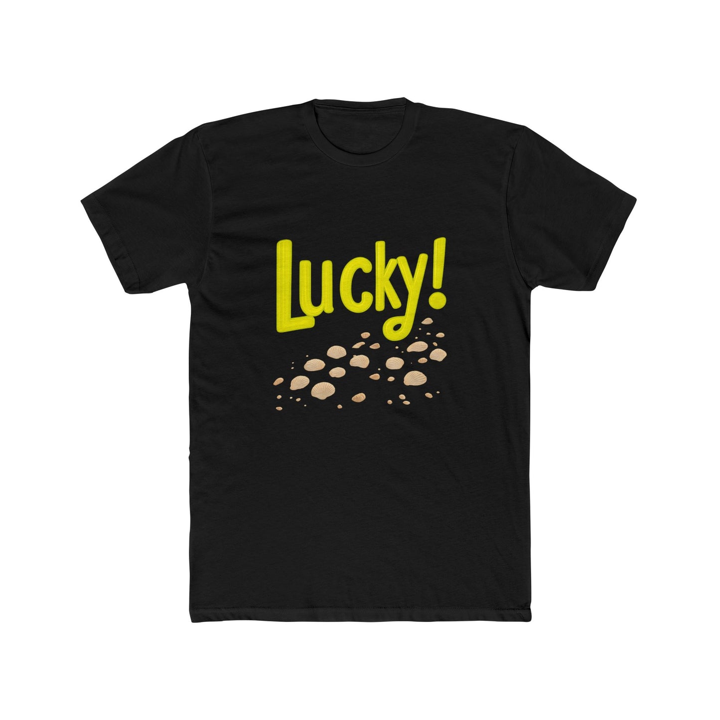 Lightweight "Lucky!" Unisex Tee for effortless everyday wear