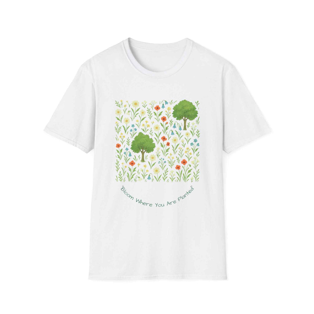 Floral Unisex T-Shirt – Soft, Stylish  Nature-Inspired