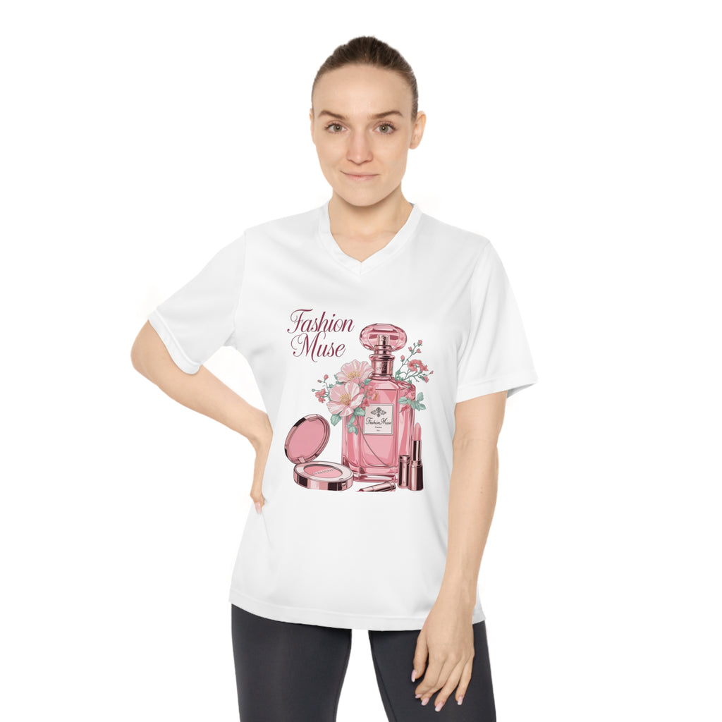 Elegant floral print sports top for everyday wear


