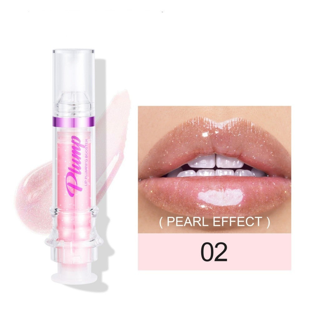 Liquid lipstick with “lip honey” vibe – juicy shine, soft cushion