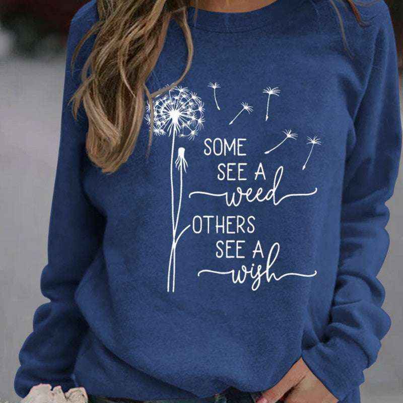 Some See Wishes Sweatshirt - Cotton Pullover