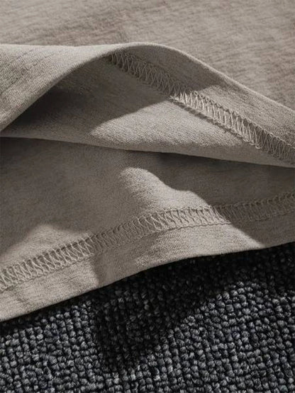 Loose fit Milano t-shirt pure cotton men's casual summer breathable wardrobe piece
