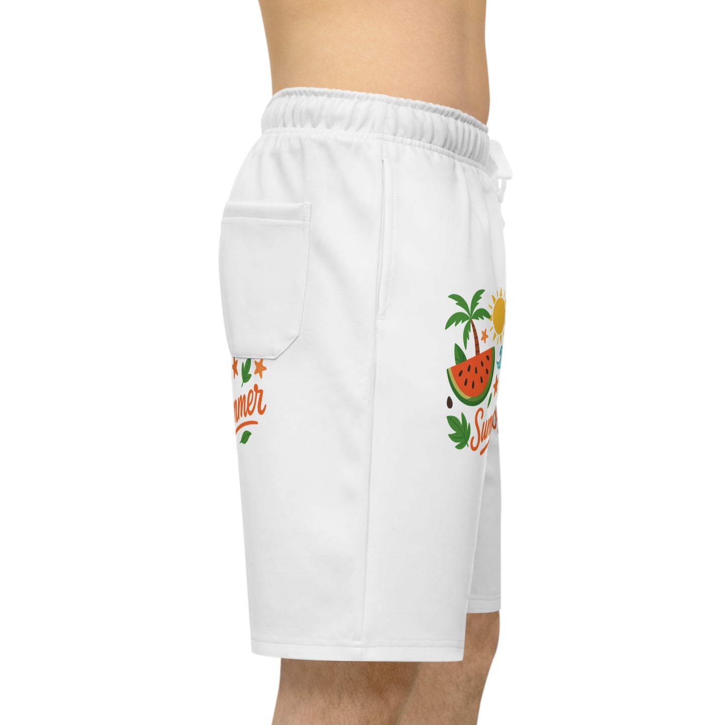 Lounge, walk, or train in these bold-printed summer shorts

