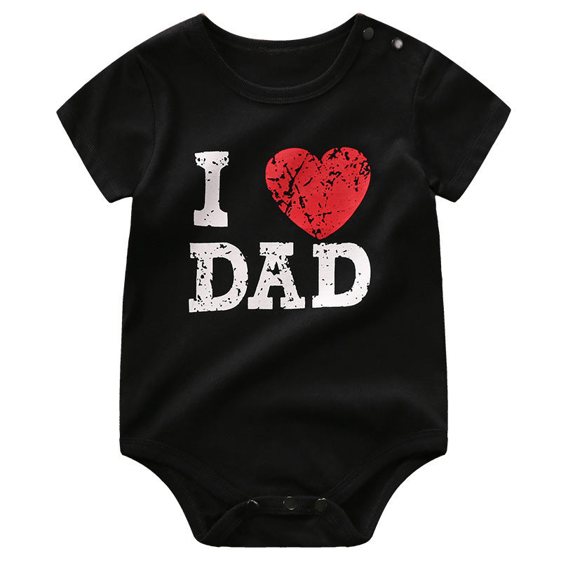 Love Daddy Baby Romper – Cute Summer Clothes