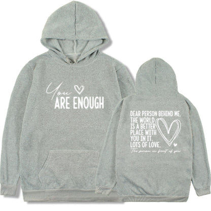 Love Letter Hoodie – Kangaroo Pocket & Relaxed Fit