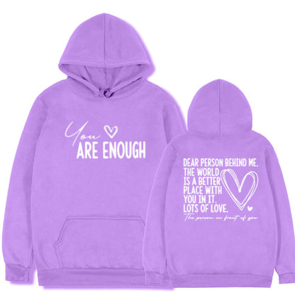 Love Letter Hoodie – Unisex Couple Look, Matching Colors