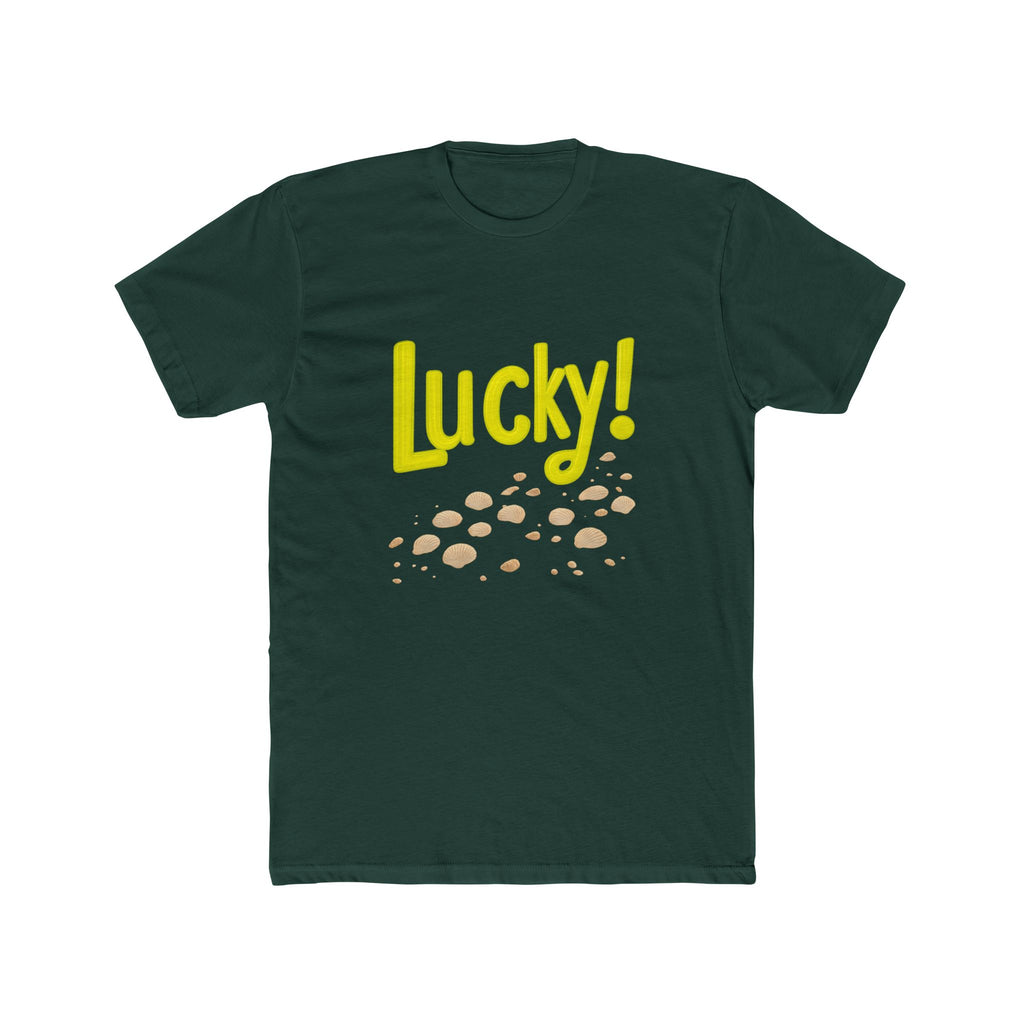 "Lucky!" Tee – comfy, durable, and perfect for spreading smiles