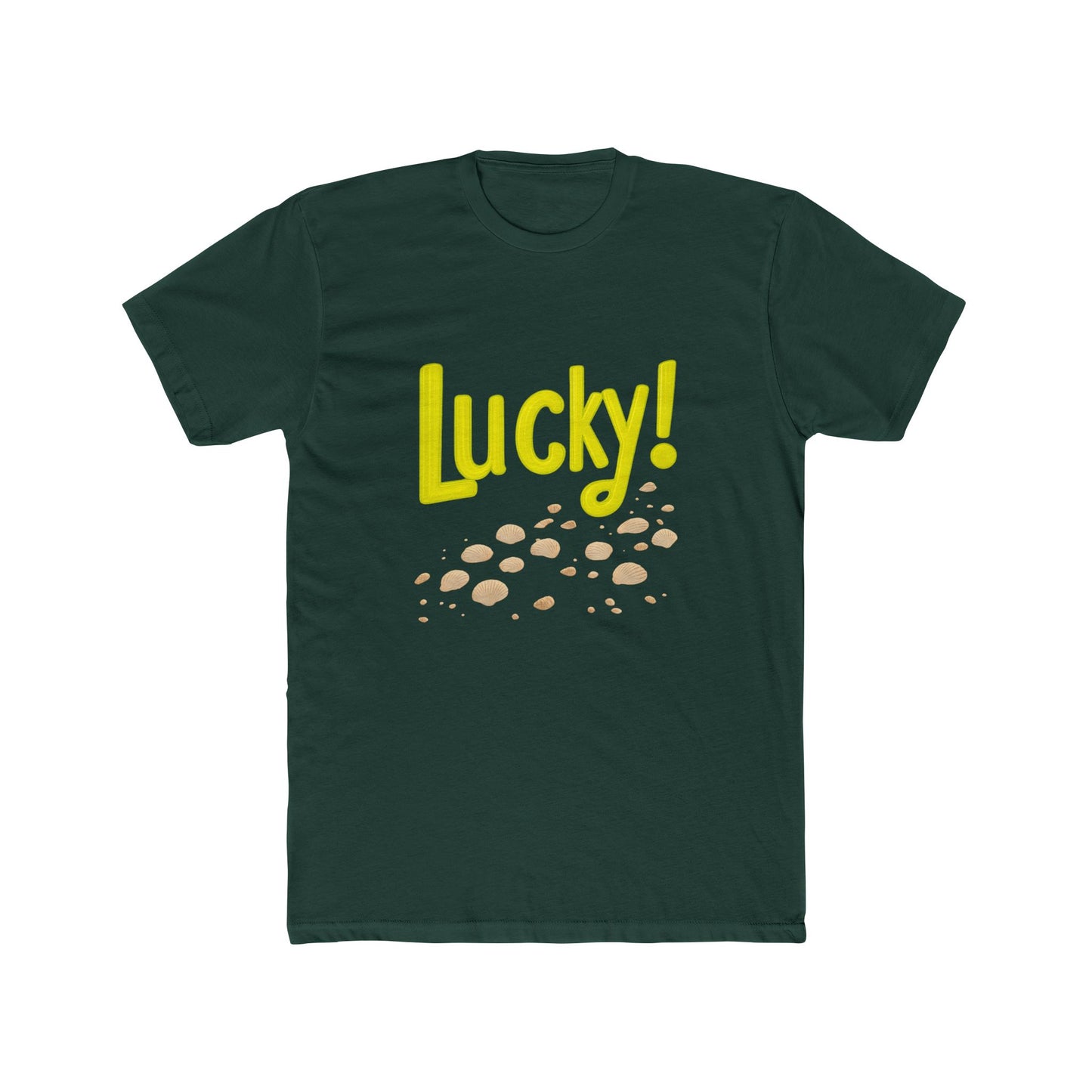 "Lucky!" Tee – comfy, durable, and perfect for spreading smiles