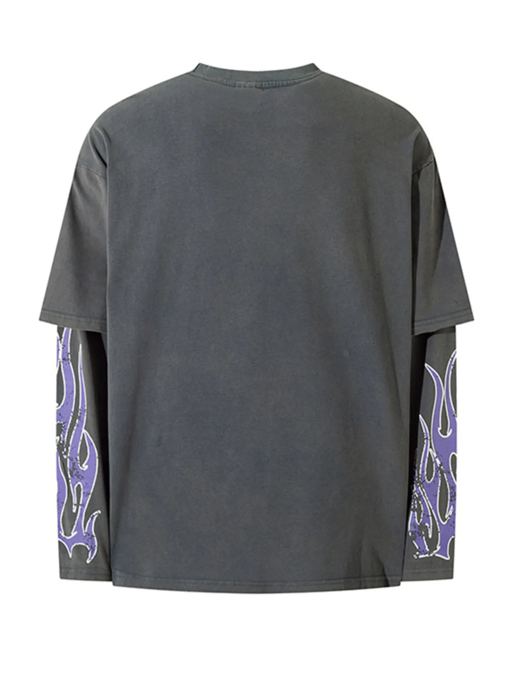 Machine-wash care tag on Men’s Number 88 Round Neck T-Shirt.

