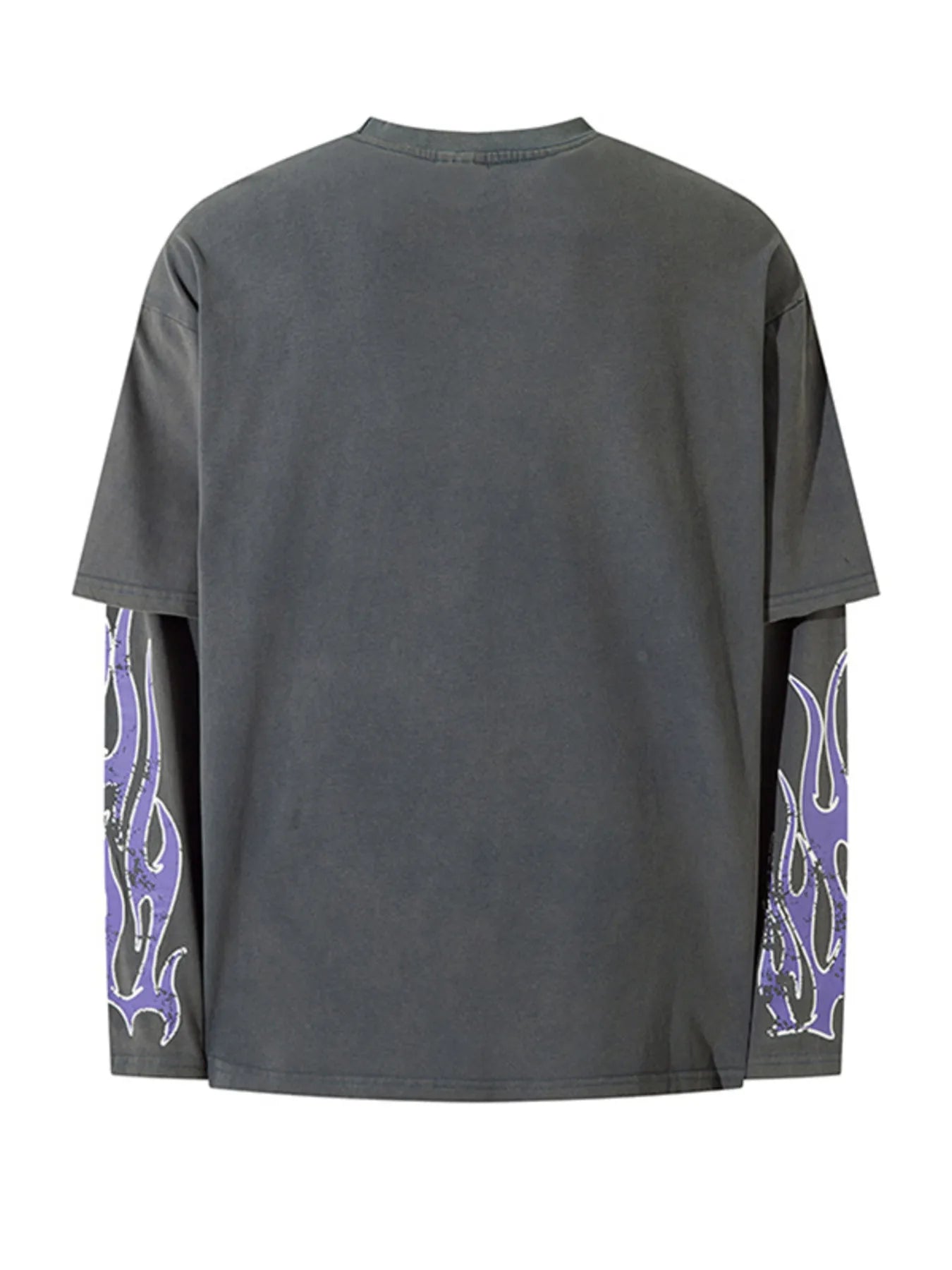 Machine-wash care tag on Men’s Number 88 Round Neck T-Shirt.


