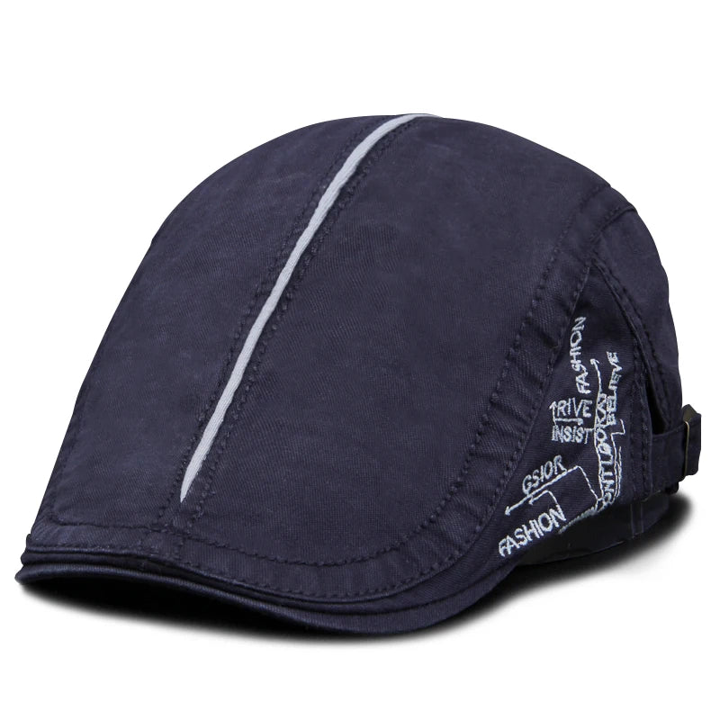 Men Beret – Adjustable strap detail close-up