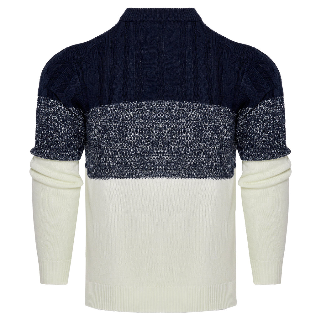 Men’s Knitted Sweater – Office casual look with chinos